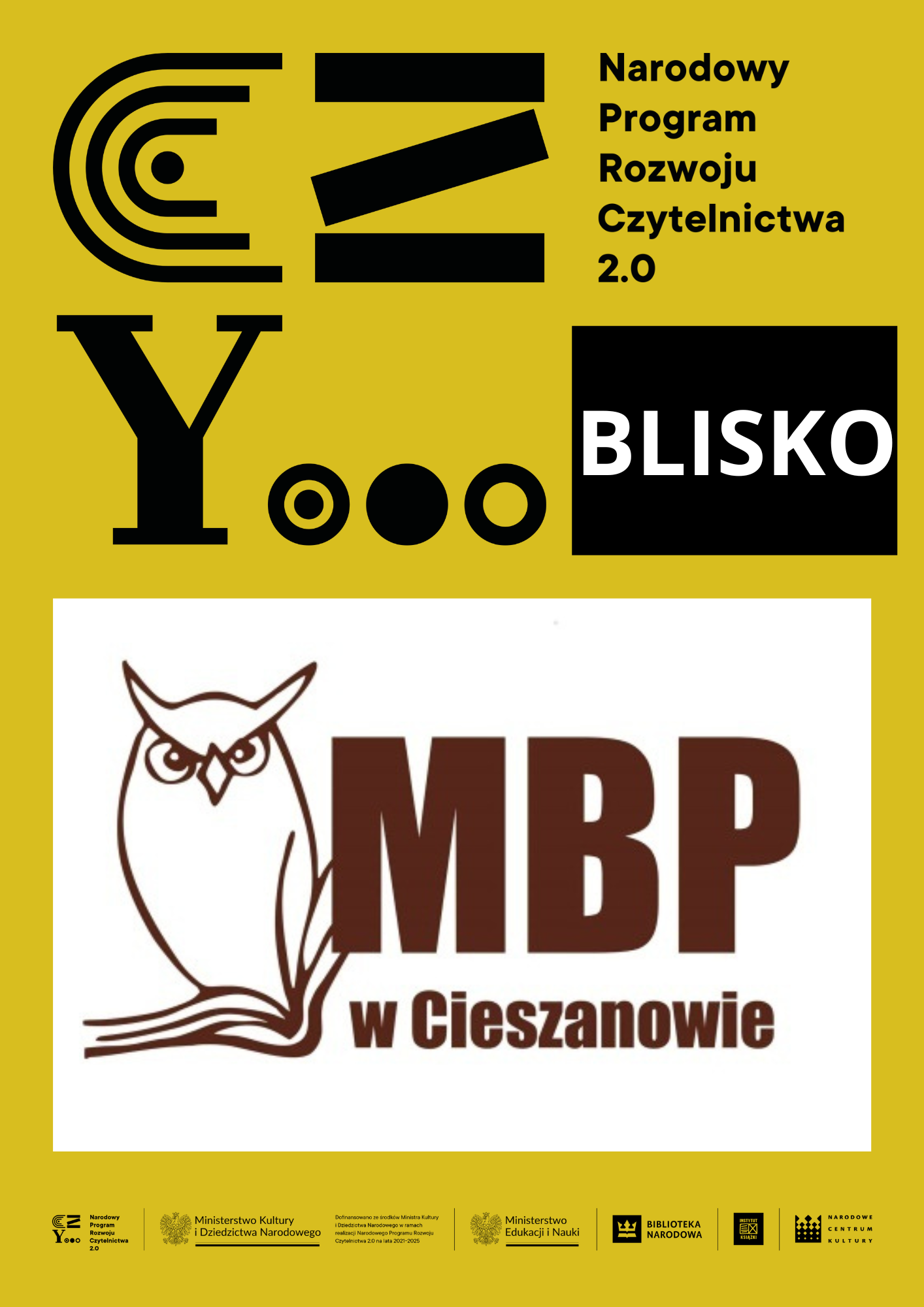 Biblioteka w Cieszanowie beneficjentem programu BLISKO Narodowego Centrum Kultury