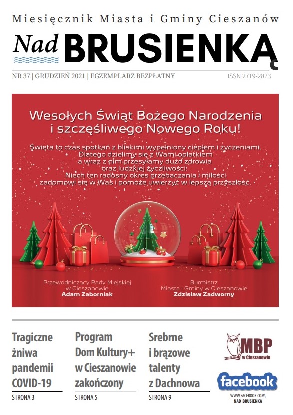 Okładka gazetki Nad Brusienką