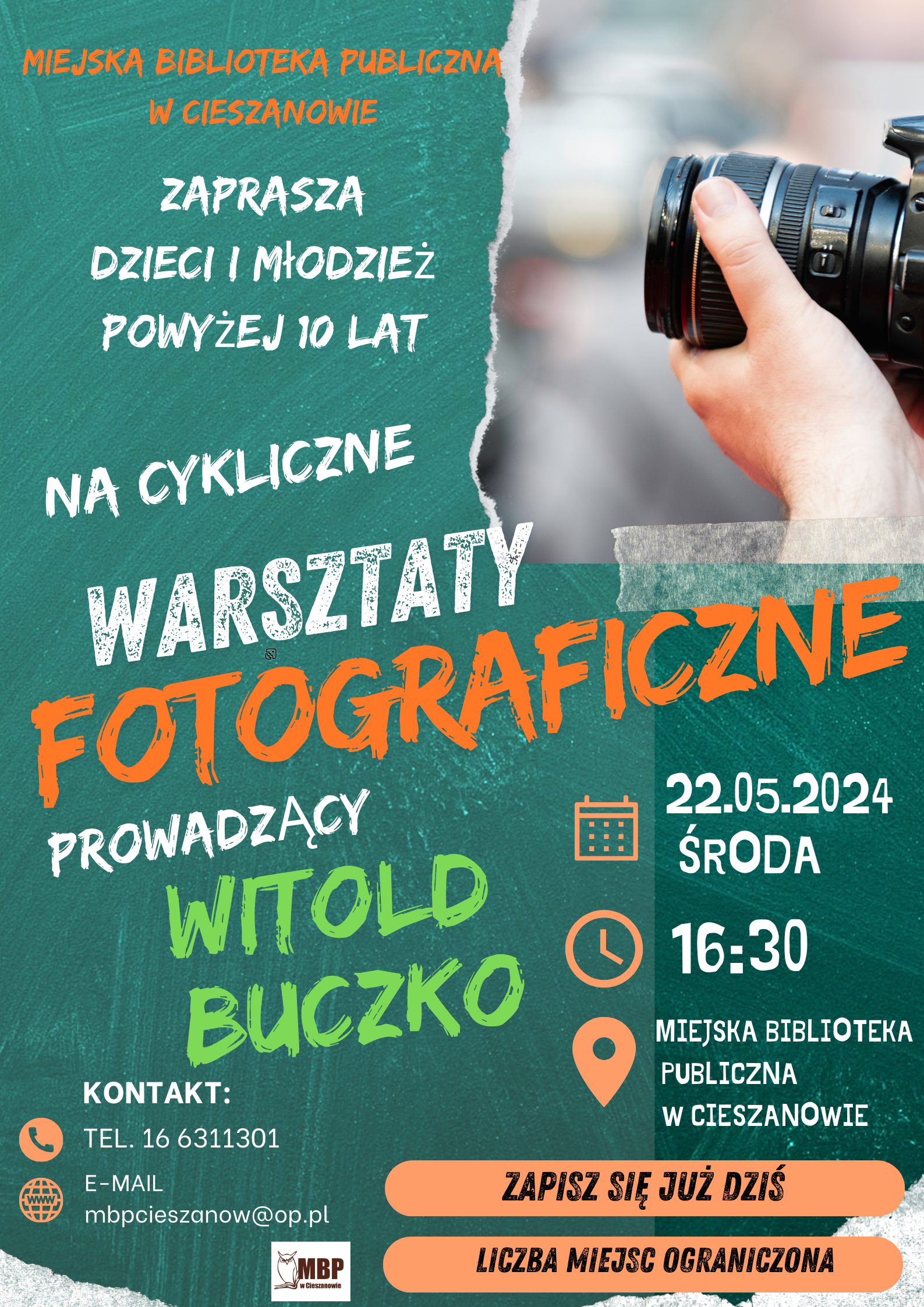 Warsztaty fotograficzne z Witoldem Buczko