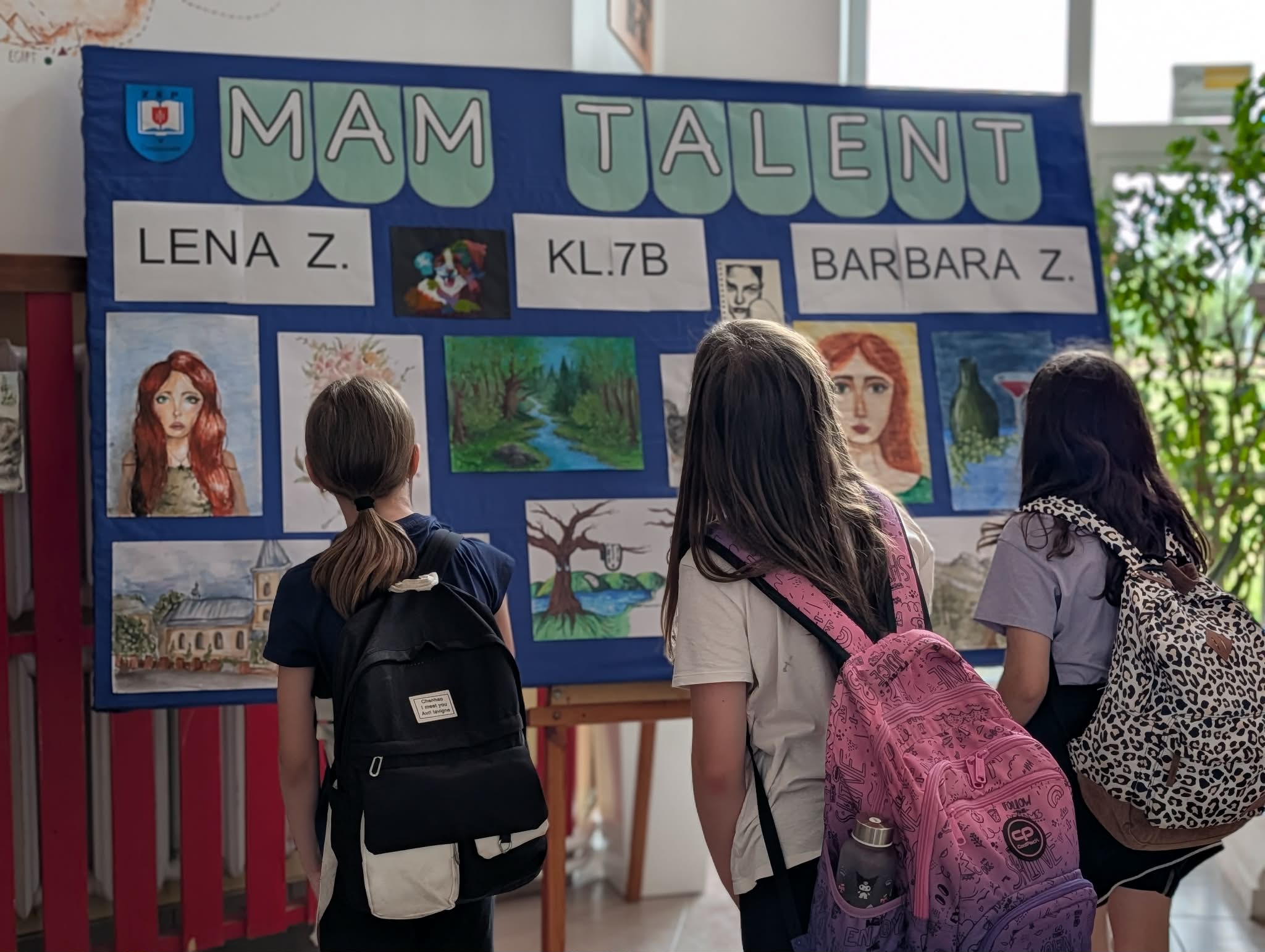 Sukces naszych uczennic w wojewódzkim konkursie plastycznym