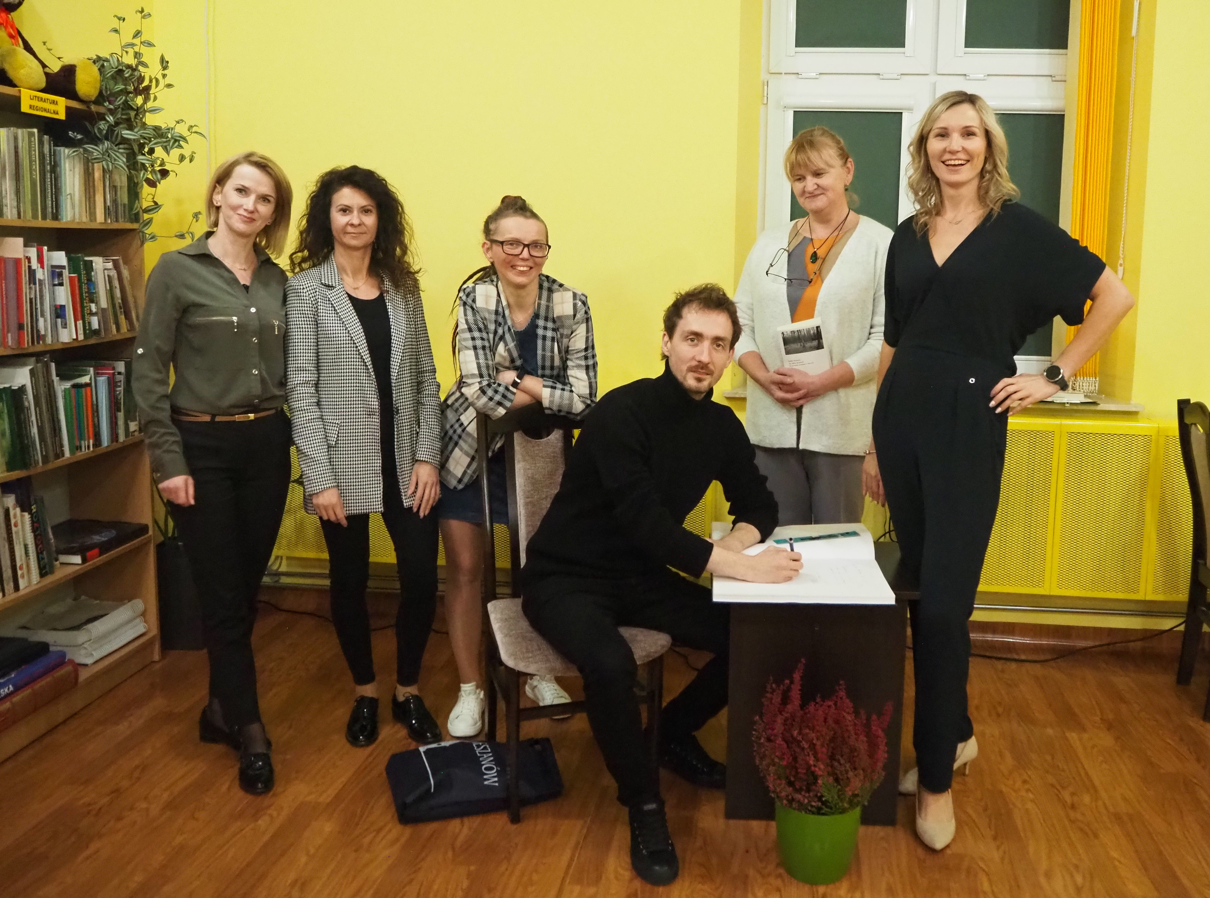 Spotkanie autorskie z reporterem Rafałem Hetmanem