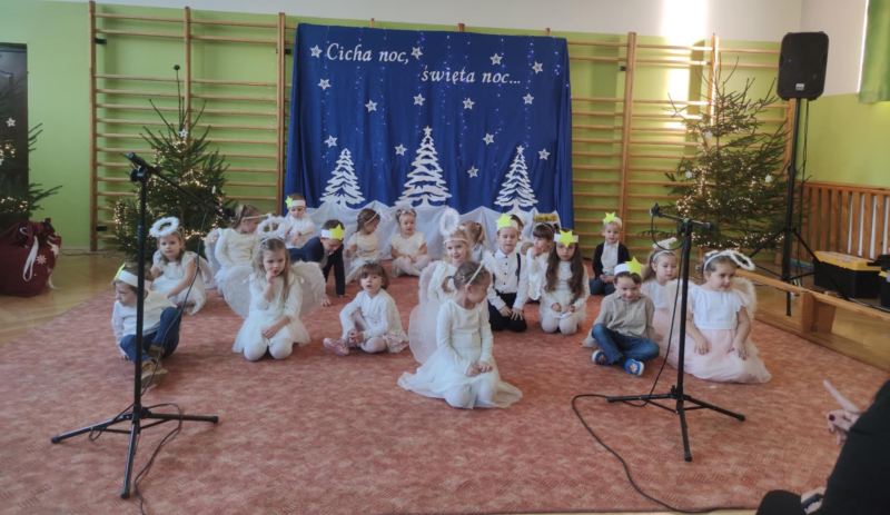 Wigilia w przedszkolu.