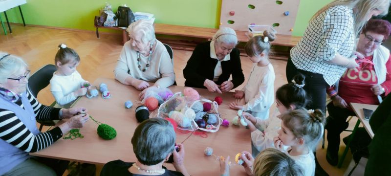 Spotkanie z Seniorami w naszym Przedszkolu.