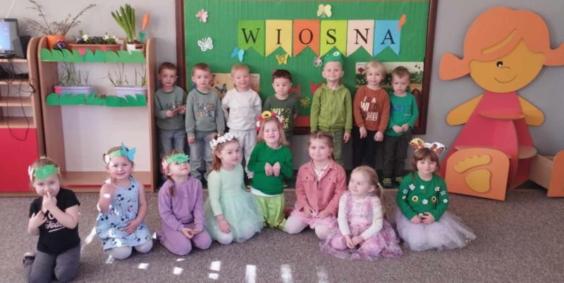 Przedszkole wita wiosnę.