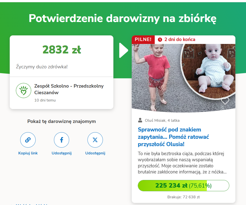 Datek zamiast kwiatka - 2024.