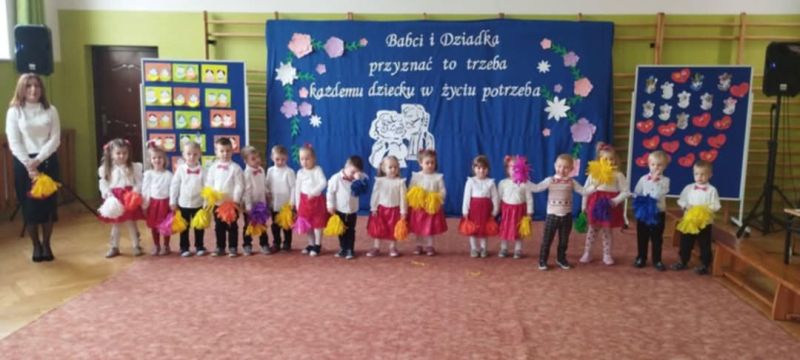 Dzień Babci i Dziadka w Przedszkolu.