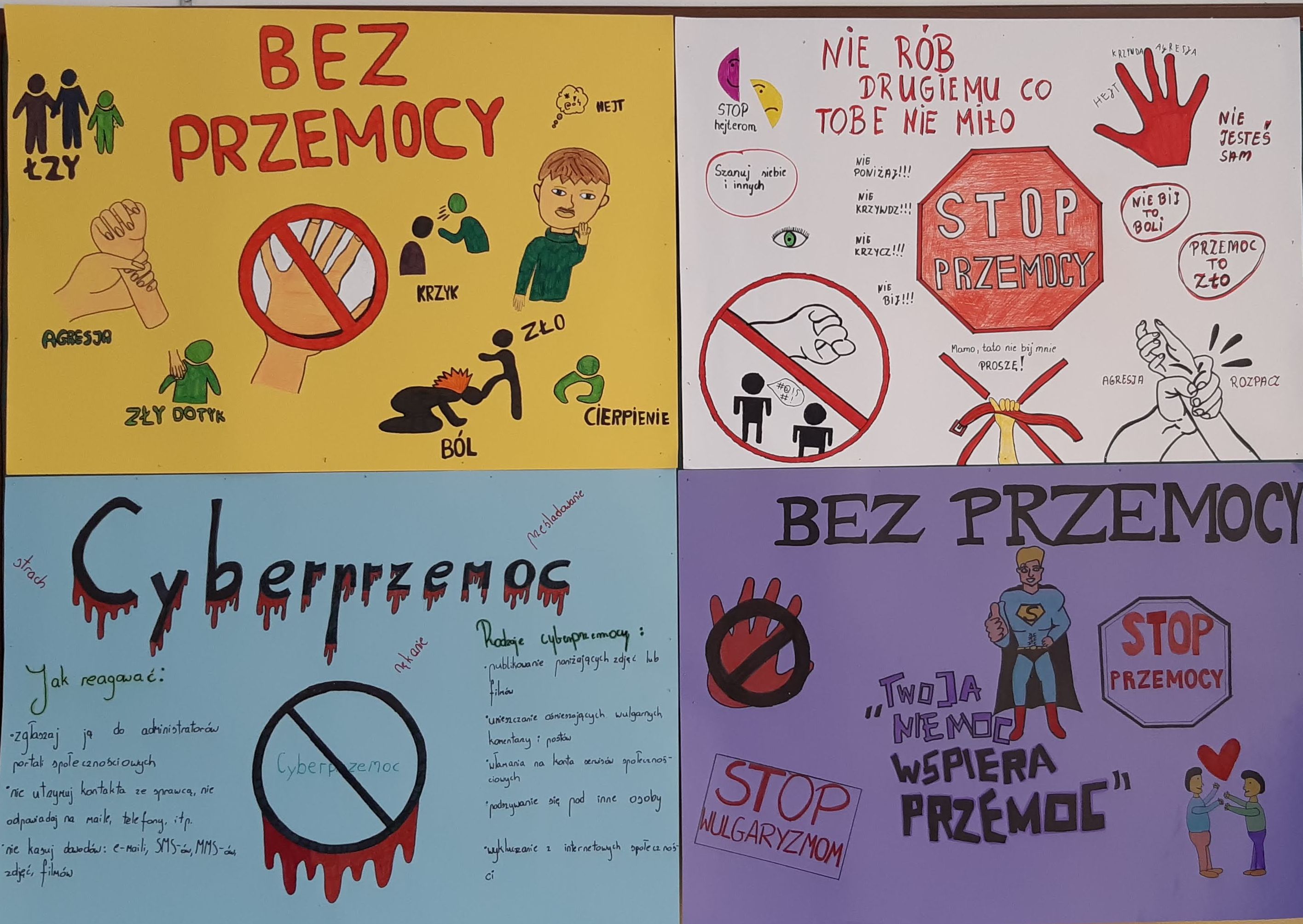 Razem przeciw  przemocy.