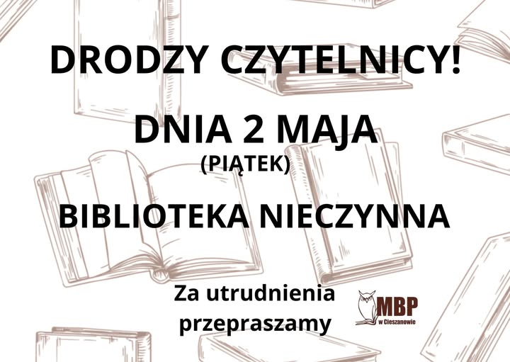 2 maja  - Miejska Biblioteka Publiczna  NIECZYNNA!