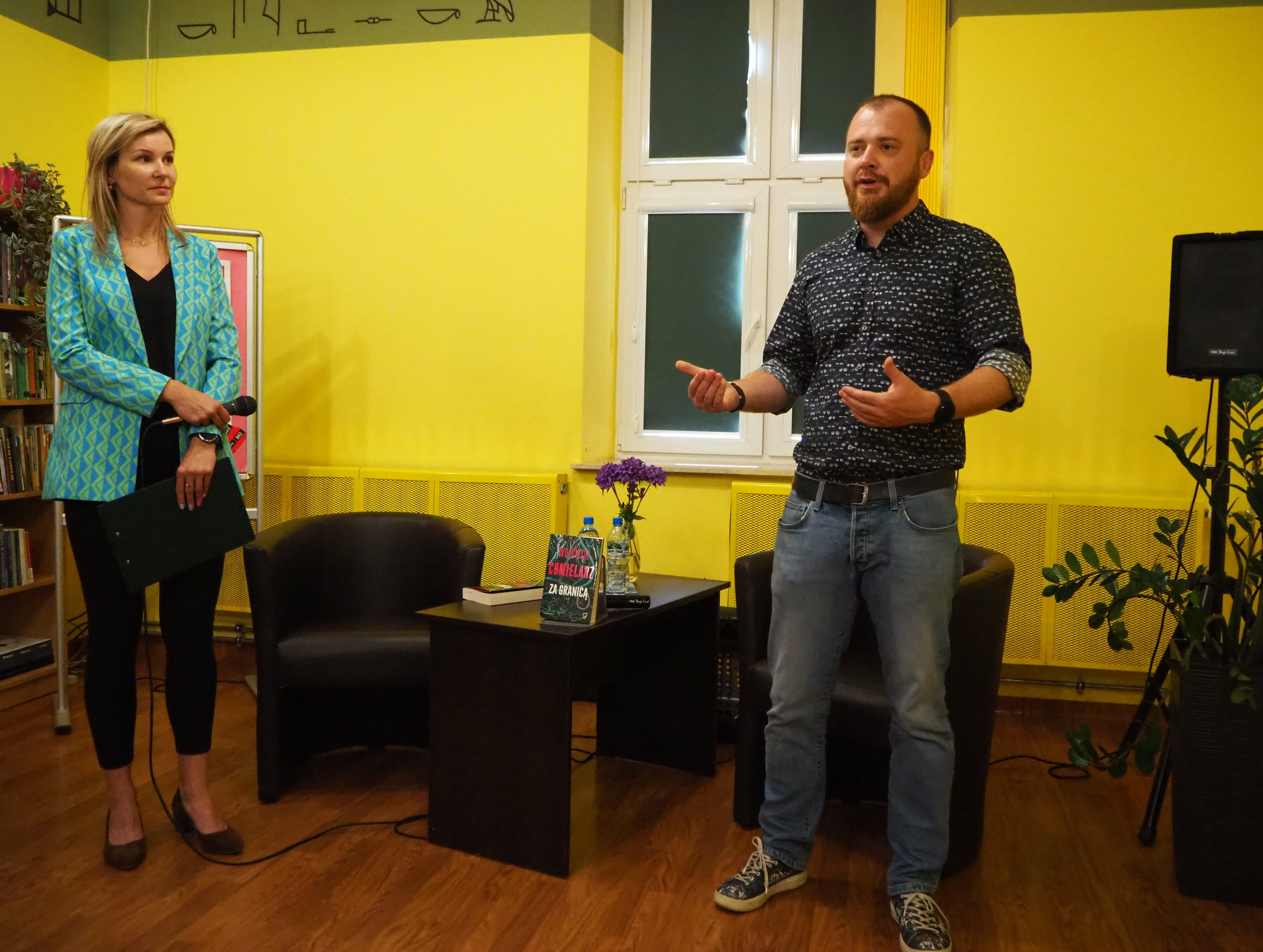 Spotkanie autorskie z Wojciechem Chmielarzem