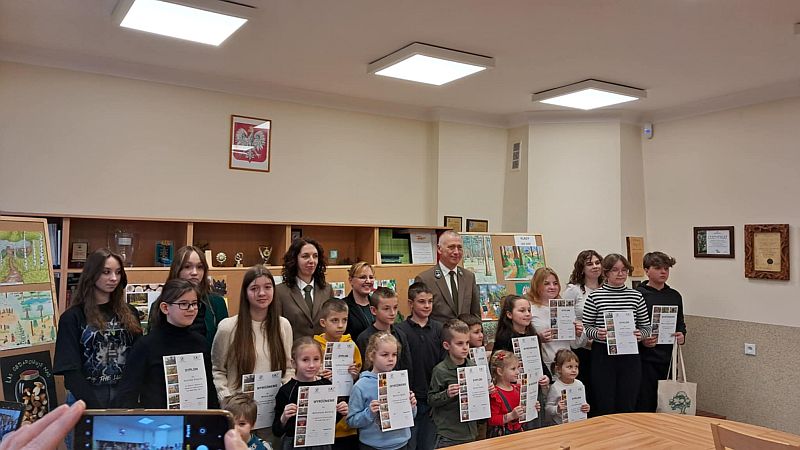 "Co nam daje las" - konkurs Nadleśnictwa Lubaczów