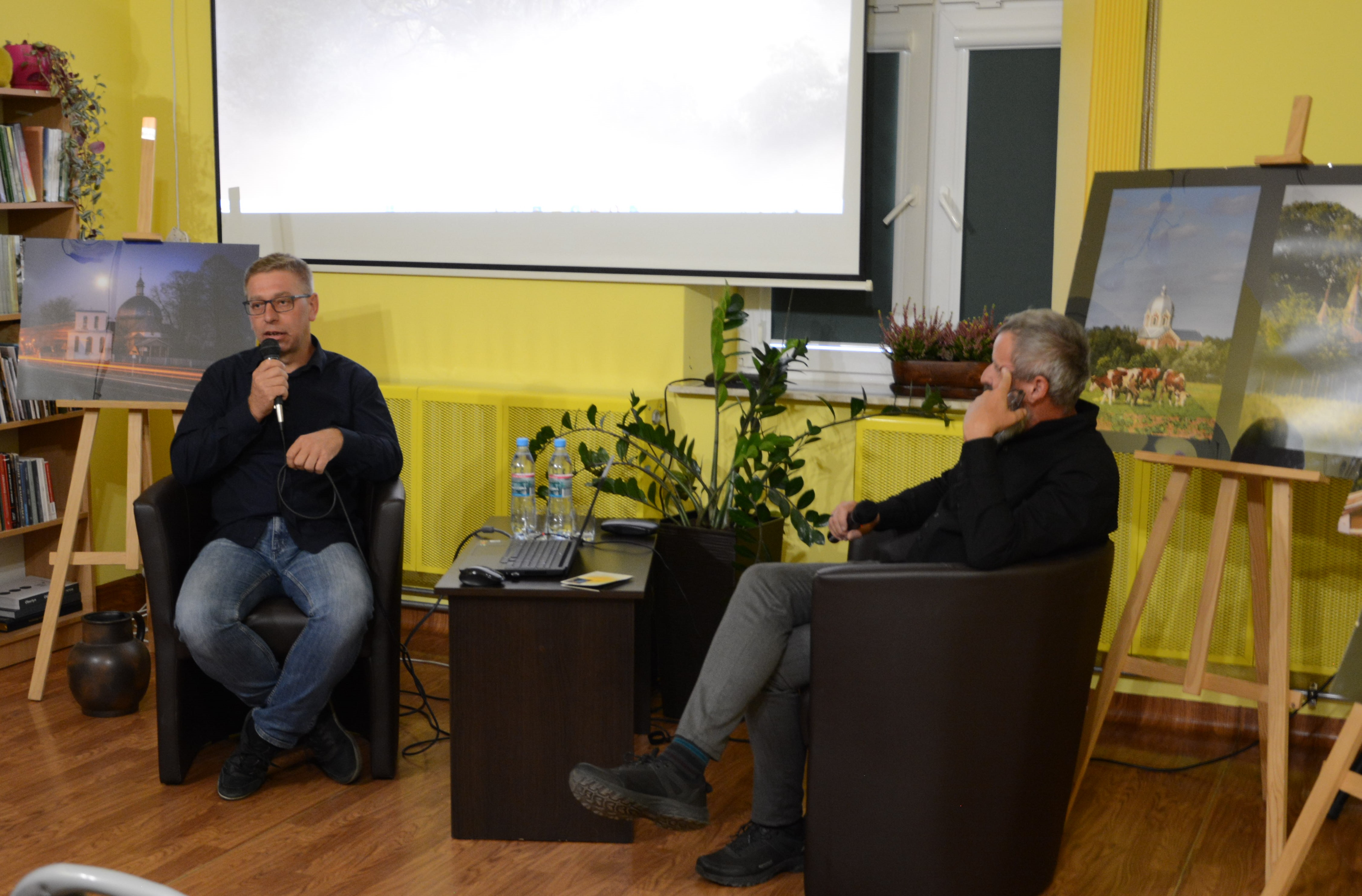 Wernisaż wystawy fotograficznej Tomasza Michalskiego