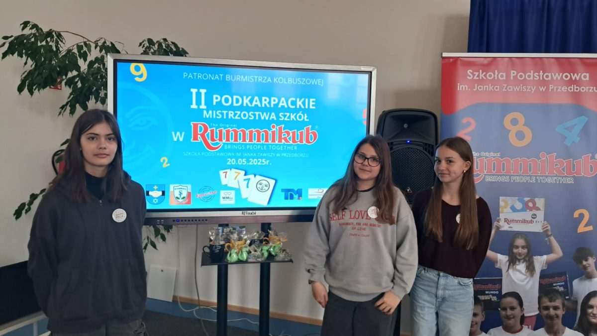 II Podkarpackie Mistrzostwa Szkół w Rummikub – sukces i niedosyt jednocześnie.