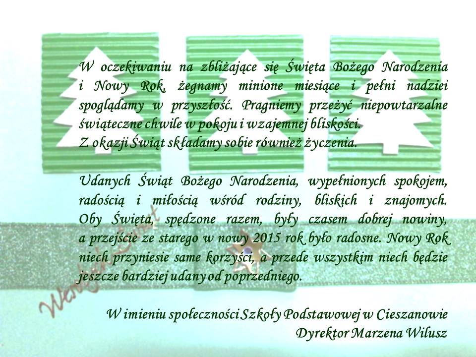 Wesołych Świąt!