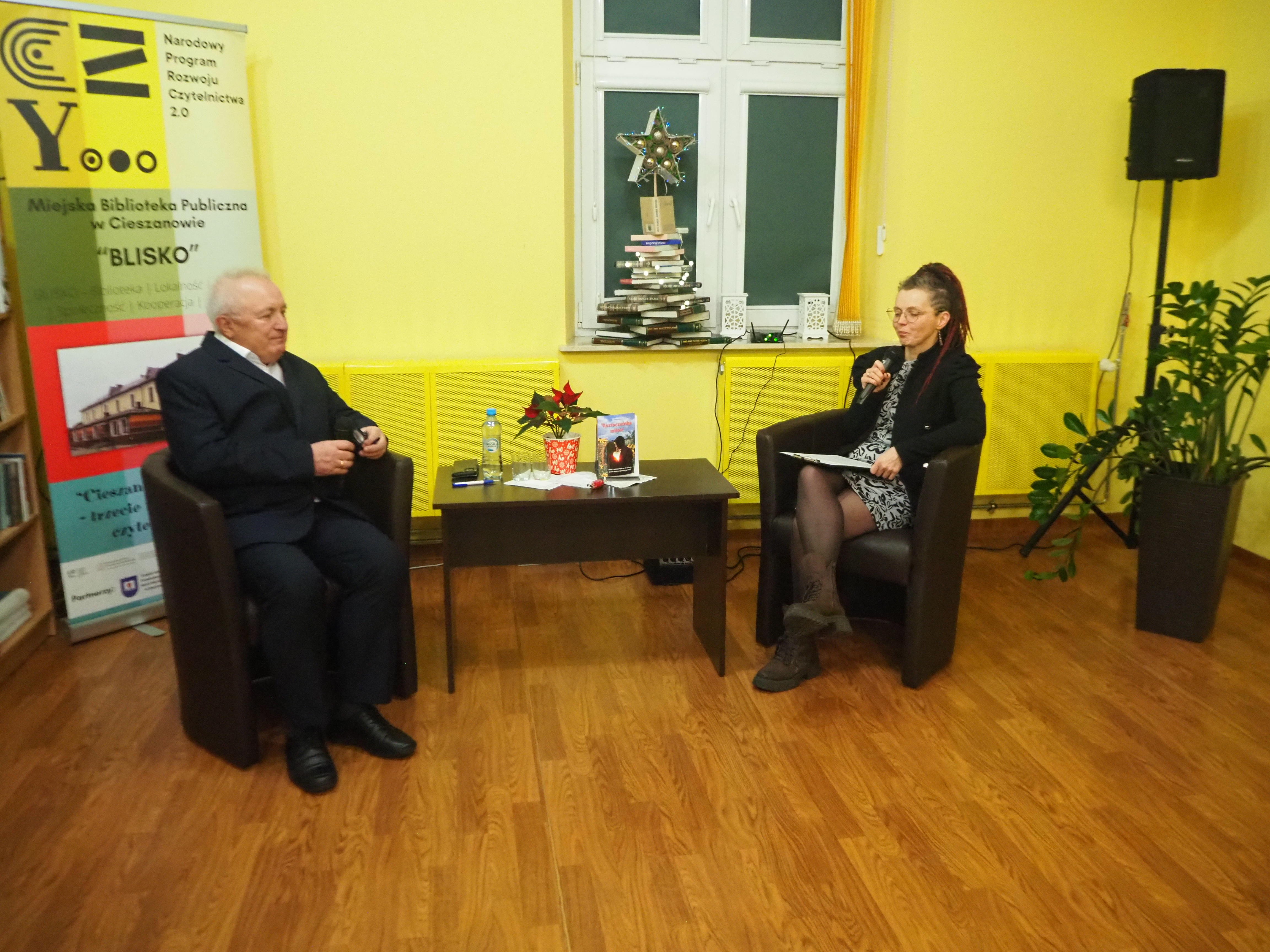 Spotkanie autorskie z Janem Artymowiczem, autorem książki „Roztoczańska miłość”