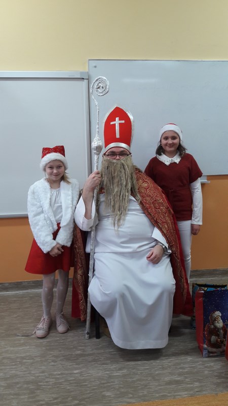 Wizyta Świętego Mikołaja